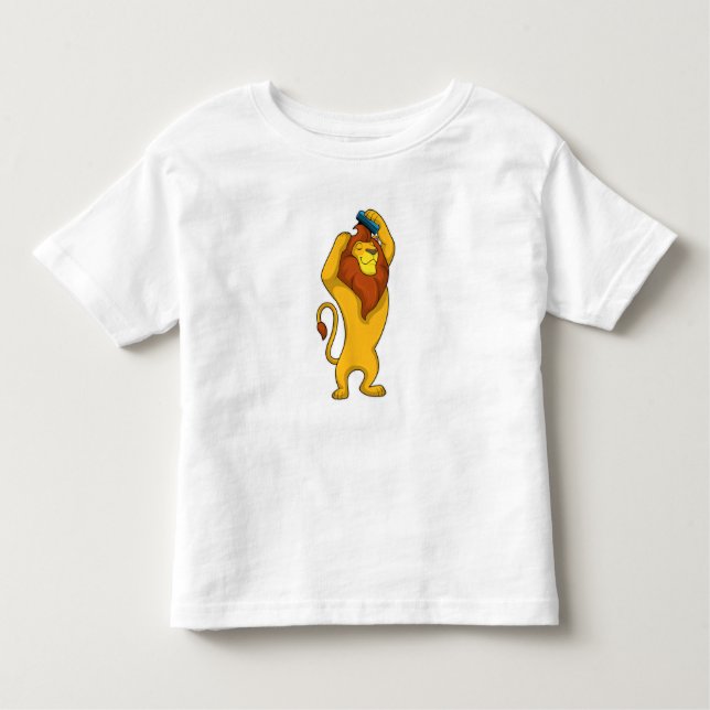 Camiseta De Bebé León con Comb (Anverso)