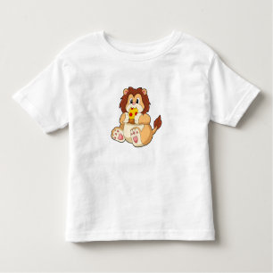 Camiseta De Bebé León con pieza de Salami Pizza.PNG