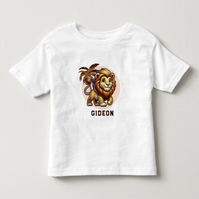 Camiseta De Bebé León Cute (Anverso)