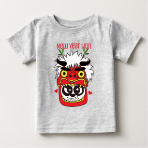 Camiseta De Bebé León de Año Nuevo