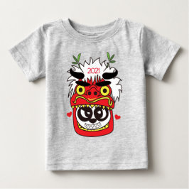 Camiseta De Bebé León de Año Nuevo 2021