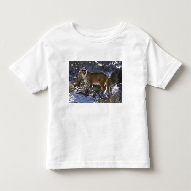 Camiseta De Bebé León de montaña (Anverso)