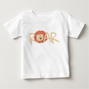 Camiseta De Bebé León dibujado lindo