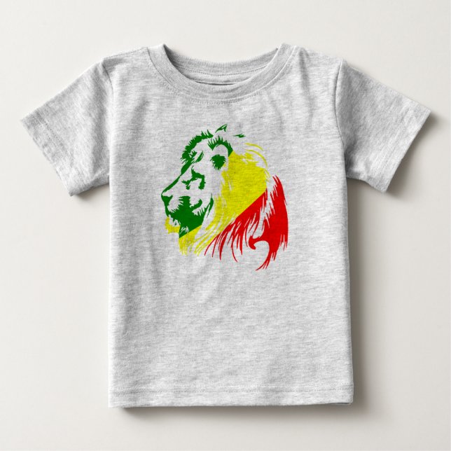 CAMISETA DE BEBÉ LEÓN ESTILO (Anverso)