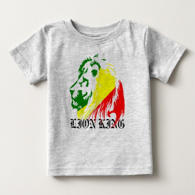 CAMISETA DE BEBÉ LEÓN KING (Anverso)