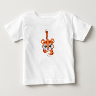 Camiseta de bebé león lindo