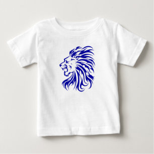 Camiseta De Bebé León Rey de la selva, regalos de los amantes de l