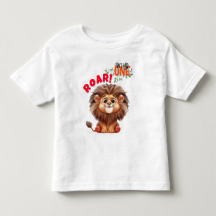 Camiseta De Bebé Leon Safari Wild One T-Shirt