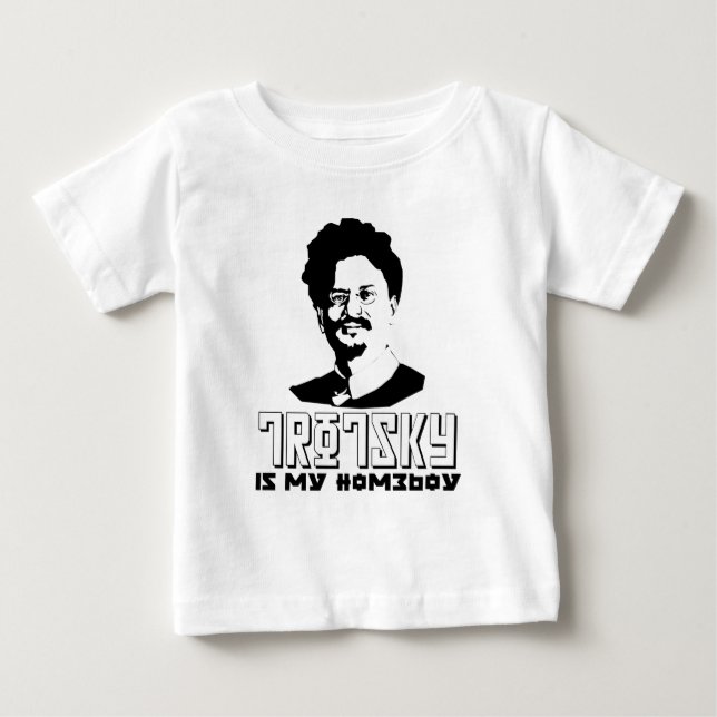 Camiseta De Bebé León Trotsky es mi homeboy (Anverso)