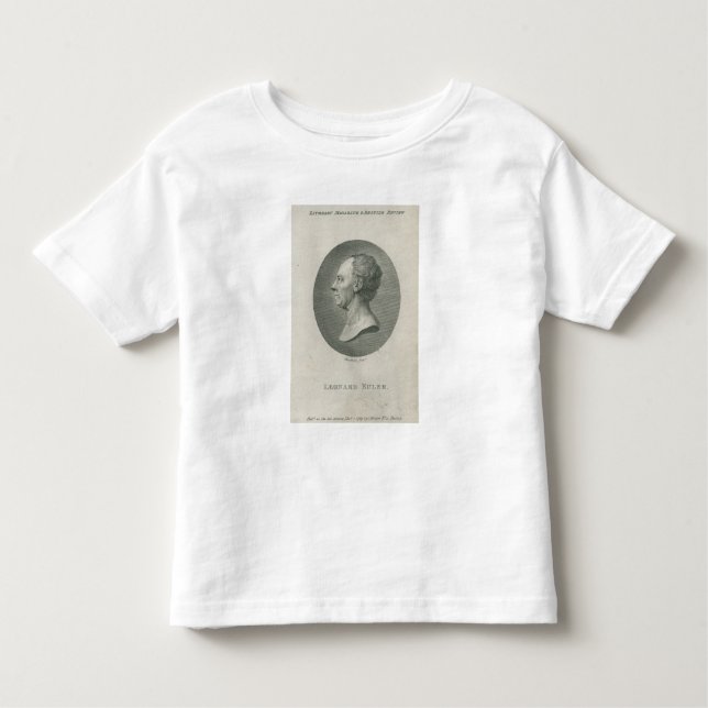 Camiseta De Bebé Leonhard Euler (Anverso)