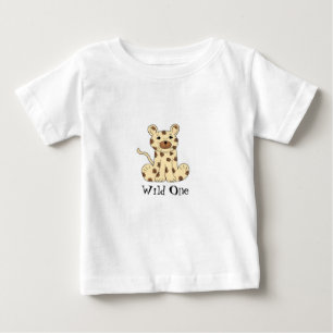 Camiseta De Bebé Leopardo de Dibujos Animados - Salvaje