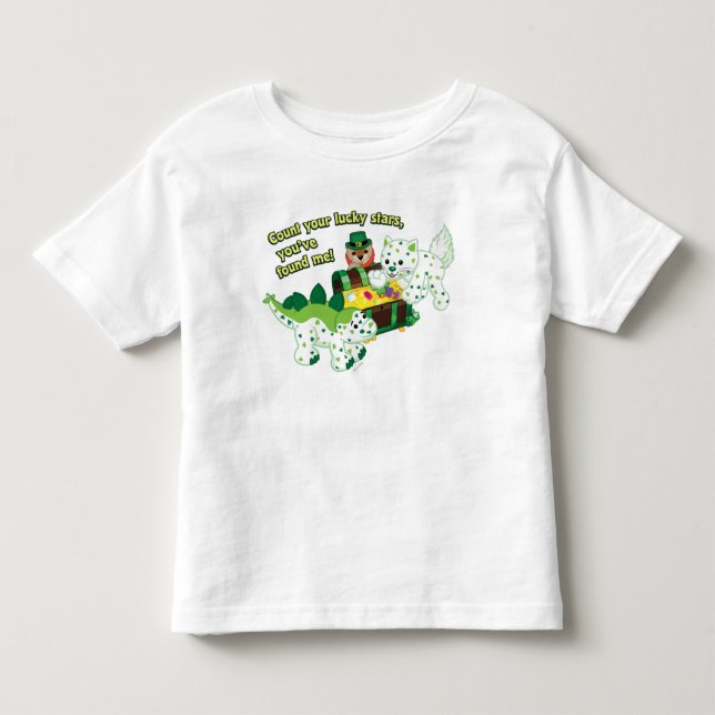 Camiseta De Bebé Leprechaun de Webkinz
Gato del trébol
Dino (Anverso)