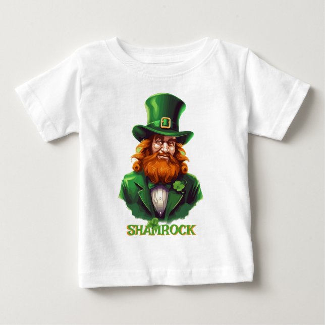 Camiseta De Bebé Leprechaun Hideaway (Anverso)