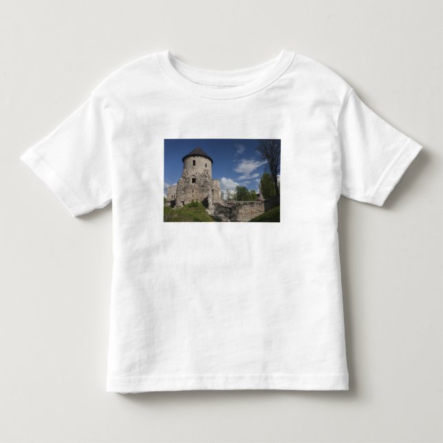 Camiseta De Bebé Letonia, Letonia Nororiental, Región de Vidzeme, 3 (Anverso)