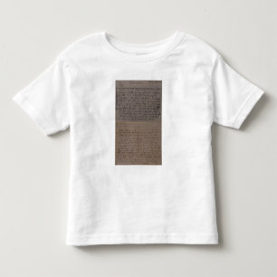 Camiseta De Bebé Letra de Leopold Mozart