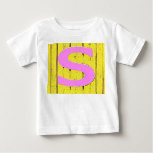 Camiseta De Bebé Letra s