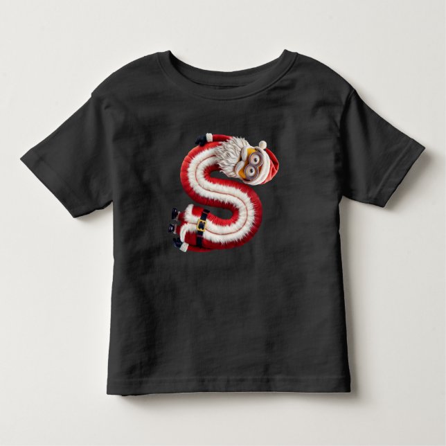 Camiseta De Bebé Letra S (Anverso)
