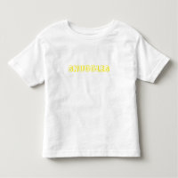 Letras amarillas de "Huggings"