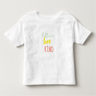 Camiseta De Bebé Lettuce Bee Kind Shirt