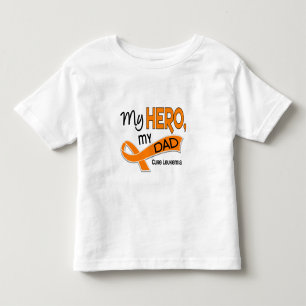 Camiseta De Bebé Leucemia MI HÉROE MI PAPÁ 42