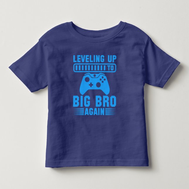 Camiseta De Bebé Levantar De Nuevo A Big Bro (Anverso)