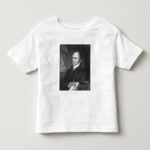 Camiseta De Bebé Levi Woodbury, grabado por Roberto E. Whitechurch