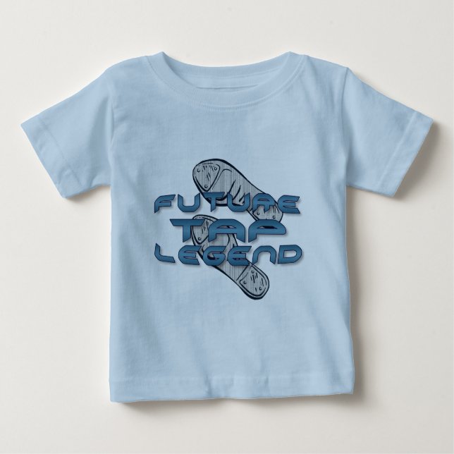 Camiseta De Bebé Leyenda futura del golpecito (Anverso)