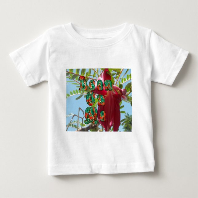 Camiseta De Bebé Leyenda inspiradora Sobre Mí Impresión De Arte Flo (Anverso)