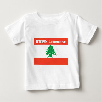 Camiseta De Bebé Libanés del 100%