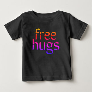 Camiseta De Bebé Libere el mono orgánico del bebé de los abrazos