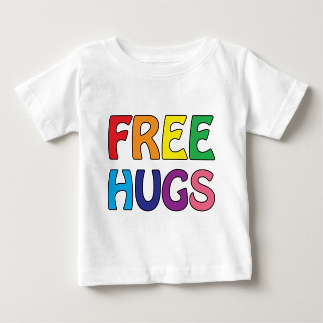 Camiseta De Bebé Libere los abrazos (Anverso)