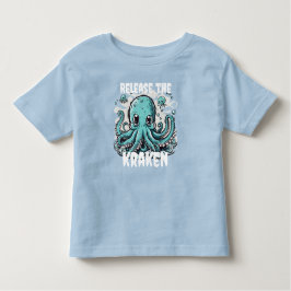 Camiseta De Bebé ¡Liberen a KRAKEN! Octopus cutáneo