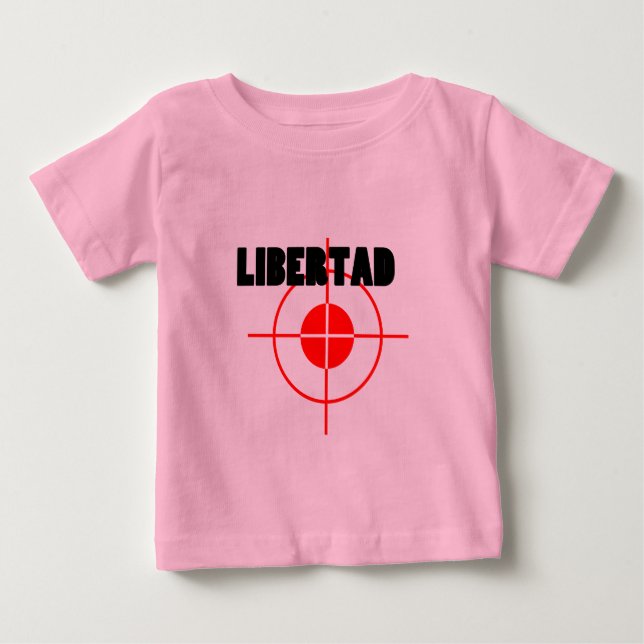 Camiseta De Bebé libertad (Anverso)