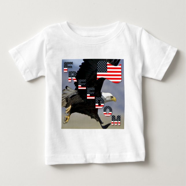 Camiseta De Bebé libertad (Anverso)