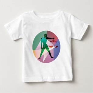 Camiseta De Bebé libra abstracta