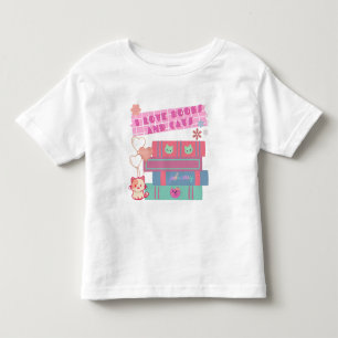 Camiseta De Bebé Libro Coquette - Amo los libros y los gatos - Libr