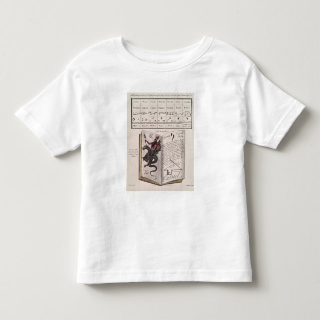 Camiseta De Bebé Libro de bebidas espirituosas (Anverso)