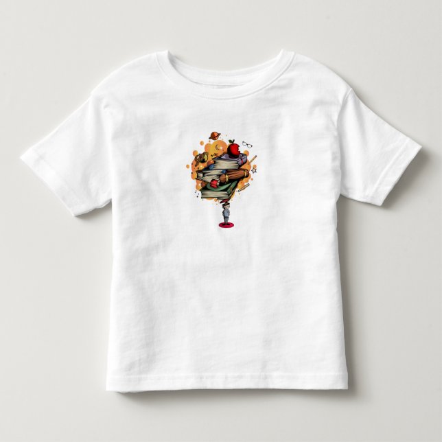 Camiseta De Bebé Libro Smart (Anverso)