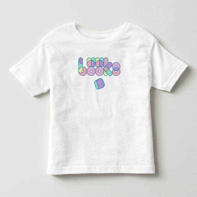 Camiseta De Bebé Libros (Anverso)