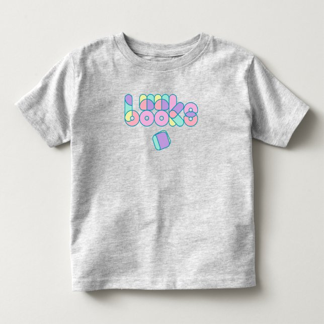 Camiseta De Bebé Libros (Anverso)