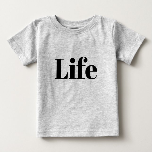 Camiseta De Bebé Life Baby T-Shirt (Anverso)