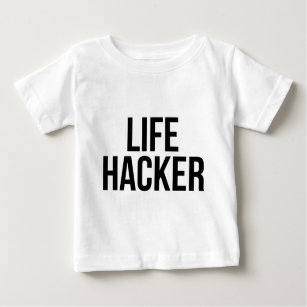Camiseta De Bebé Life Hacker