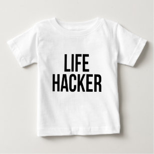 Camiseta De Bebé Life Hacker