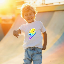 Camiseta De Bebé Lightning Bolt Y2K Toddler T-Shirt