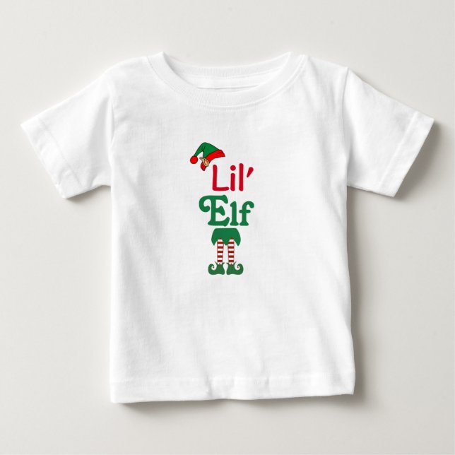 Camiseta De Bebé Lil Elf (Anverso)