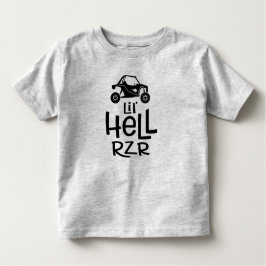 Camiseta De Bebé Lil' Hell RZR Raiser Badass SxS Toddler T-Shirt
