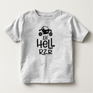 Camiseta De Bebé Lil' Hell RZR Raiser Badass SxS Toddler T-Shirt