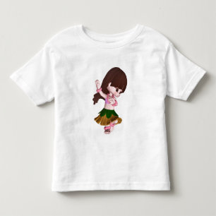 Camiseta De Bebé Lil Hula Chica Tee 03