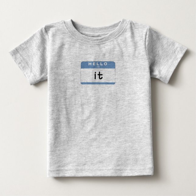 Camiseta De Bebé lil' it (Anverso)