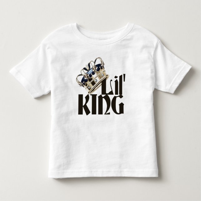 Camiseta De Bebé Lil King (Anverso)